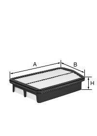 UNIFLUX FILTERS xa1031 -  Воздушный фильтр